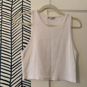 Zara Cropped Knit Top